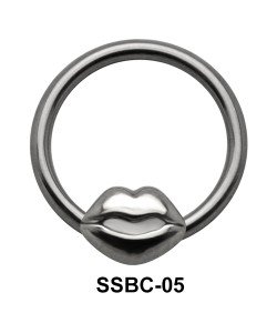 Lips Closure Rings Mini Attachments SSBC-05