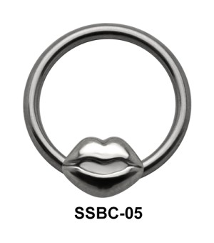 Lips Closure Rings Mini Attachments SSBC-05