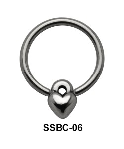 Lock n Heart Closure Rings Mini Attachments SSBC-06