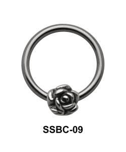 Rose Closure Rings Mini Attachments SSBC-09