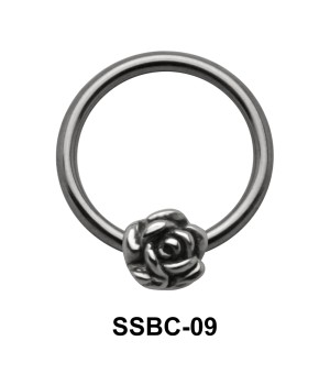 Rose Closure Rings Mini Attachments SSBC-09