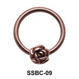 Rose Closure Rings Mini Attachments SSBC-09