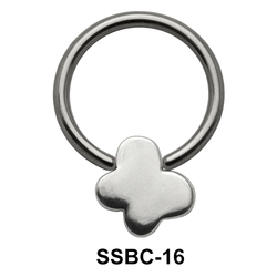 Shiny Butterfly Closure Rings Mini Attachments SSBC-16