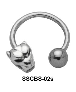 Devil Face Circular Barbells SSCBS-02s