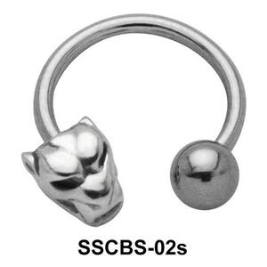 Devil Face Circular Barbells SSCBS-02s