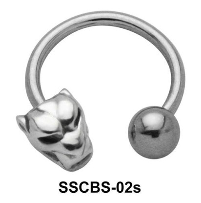 Devil Face Circular Barbells SSCBS-02s