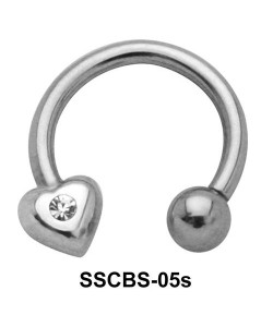 Stony Heart Circular Barbells SSCBS-05s