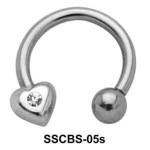Stony Heart Circular Barbells SSCBS-05s