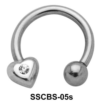 Stony Heart Circular Barbells SSCBS-05s