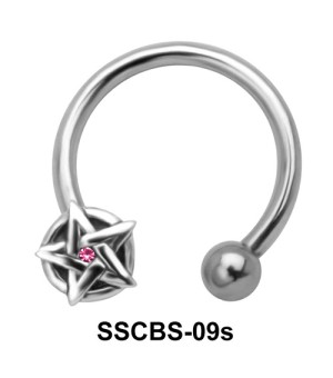 Starry Circular Barbells SSCBS-09s