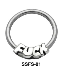 Fuck Face Closure Ring SSFS-01