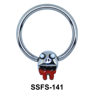 Ghost Face With Red Pants Face Piercing SSFS-141