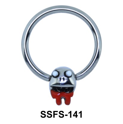 Ghost Face With Red Pants Face Piercing SSFS-141