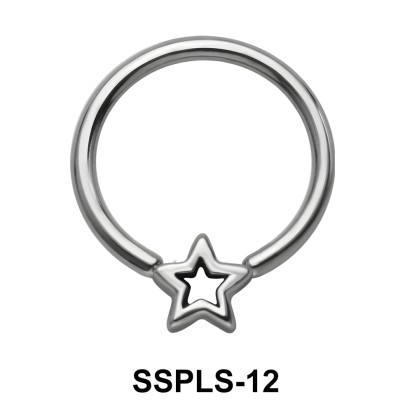 Hollow Star Closure Rings Mini Attachments SSPLS-12