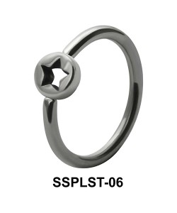 Hollow Star Closure Rings Mini Attachments SSPLST-06