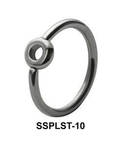 Hollow Circle Closure Rings Mini Attachments SSPLST-10