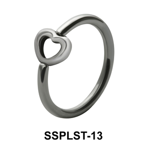 Hollow Heart Closure Rings Mini Attachments SSPLST-13