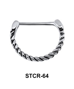 Spiral Shaped Septum Piercing STCR-64