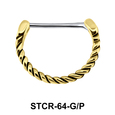 Spiral Shaped Septum Piercing STCR-64