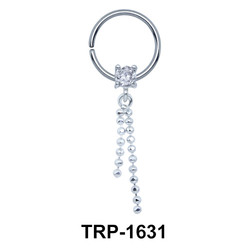 Sparkling Closure Ring Charm CZ TRP-1631