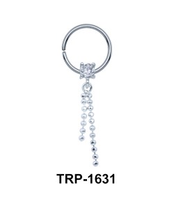 Sparkling Closure Ring Charm CZ TRP-1631