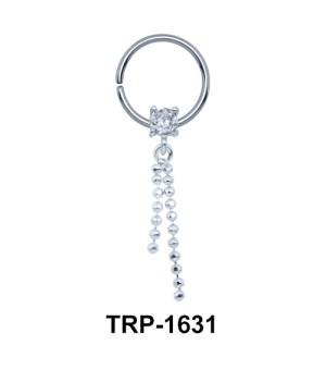 Sparkling Closure Ring Charm CZ TRP-1631