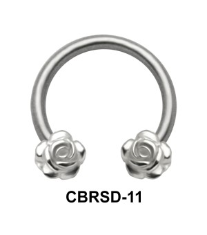 Sweet Rose Nipple Circular Barbell CBRSD-11