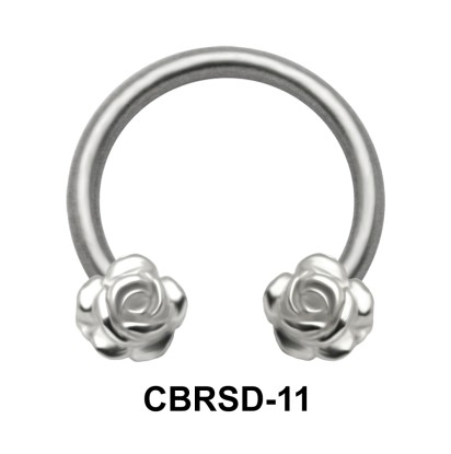 Sweet Rose Nipple Circular Barbell CBRSD-11