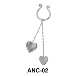 Chained Heart Nipple Clip ANC-02