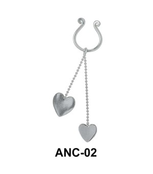 Chained Heart Nipple Clip ANC-02