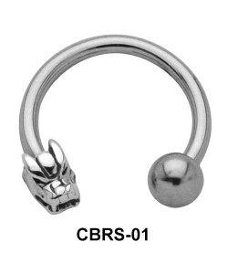 Dragon Nipple Circular Barbell CBRS-01