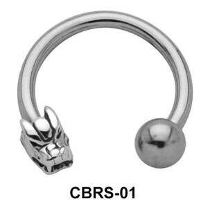 Dragon Nipple Circular Barbell CBRS-01