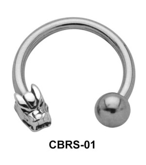 Dragon Nipple Circular Barbell CBRS-01