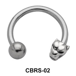 Tiger Nipple Circular barbell CBRS-02