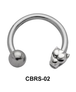 Tiger Nipple Circular barbell CBRS-02