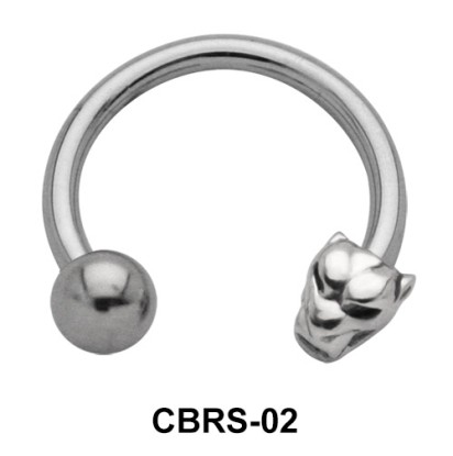 Tiger Nipple Circular barbell CBRS-02