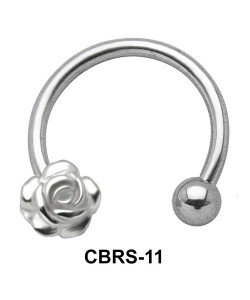 Rose Nipple Circular Barbell CBRS-11