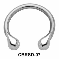 Drop Water Nipple Circular Barbell CBRSD-07