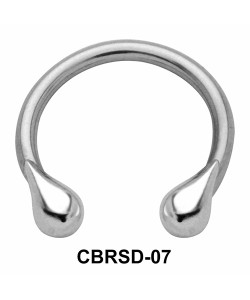 Drop Water Nipple Circular Barbell CBRSD-07