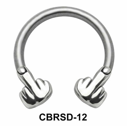 Fuck Design Nipple Circular Barbell CBRSD-12
