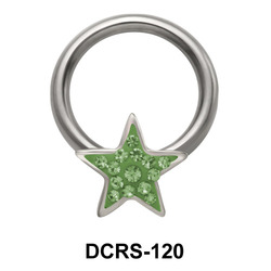 Rainbow Star Closure Rings DCRS-120