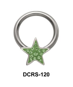 Rainbow Star Closure Rings DCRS-120