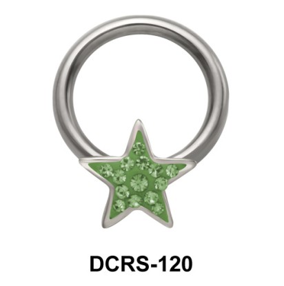 Rainbow Star Closure Rings DCRS-120