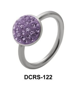 Rainbow Round Closure Rings DCRS-122