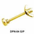 Fat Pin Shaped Double Nipple DPN-04