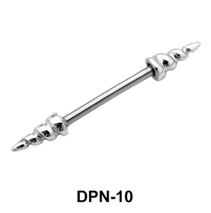 Double Weapon Nipple Piercing DPN-10