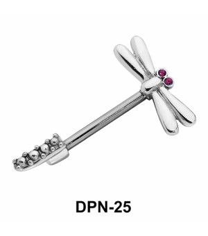 Double Dragonfly Nipple Piercing DPN-25