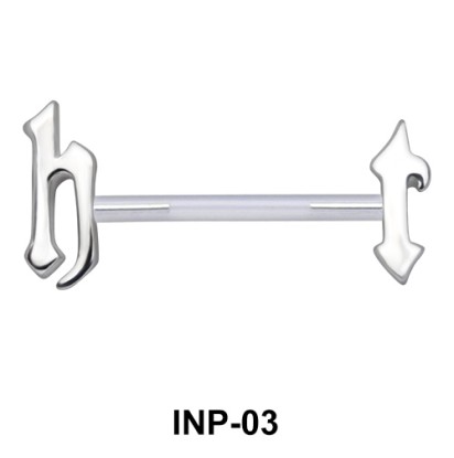 H n T Nipple Piercing INP-03