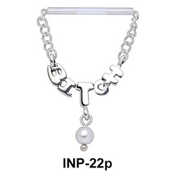 Bitch n Pearl Dangling Nipple Piercing INP-22p