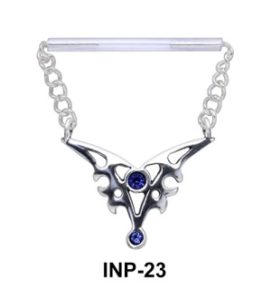 Hanging Wings Nipple Piercing INP-23